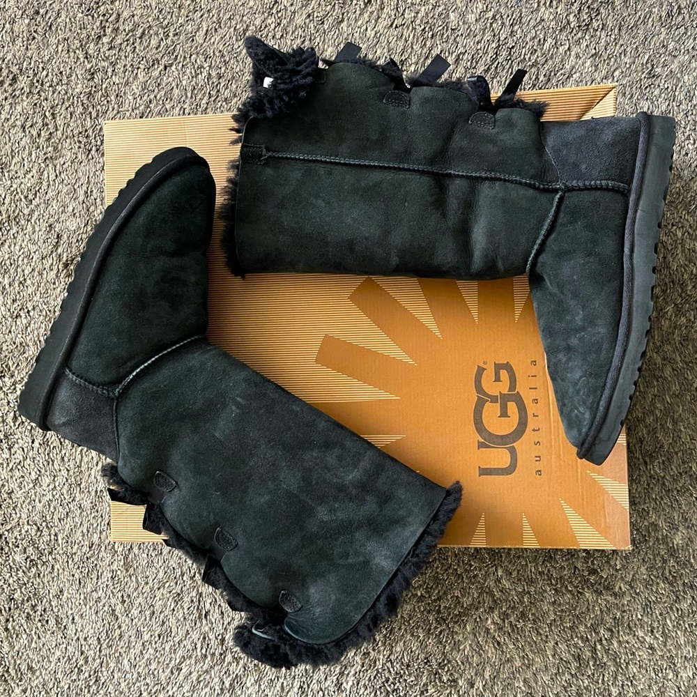 UGG Bailey Black tall boots